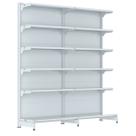 Gondola Parede 202 Fit Farmacia Ate 2 Metros Branco Spe