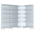 Gondola Parede 202 Fit Farmacia Ate 3 M Bco 1 Canto Spe