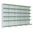 Gondola Parede 202 Fit Farmacia Ate 5 Metros Branco Pe Verde