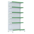 Gondola Parede 202 FIT Farmacia Inicial 6 Bd Branco Pe Verde