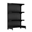 Gondola Ponta 137 FIT Preto 4 Bandeja Pe Preto Gondola Ponta 137 FIT Preto 4 Bandeja Pe Preto