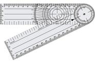 Goniômetro Grande Trident Articulação - 35 Cm Pvc