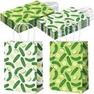 Goodie Bags Watersay Pickle Paper, 24 peças de comida de Natal