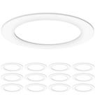 Goof Rings Sunco Lighting 8,6" de diâmetro externo branco fosco