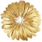 Goose Feathers FeelFunFeather 120 unidades de 15-20 cm de ouro para bricolage