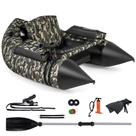 Goplus Bóia Inflável para Pesca 150 cm Camuflada
