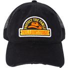 Gorra Snapback Ajustable Negra Hat Concept One Yellowstone