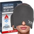 Gorra Terapéutica para Alivio de Migrañas DMI, Máscara de Gel Caliente y Fría