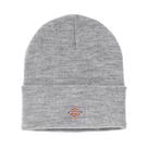 Gorro Beanie Dickies de Acrílico com Punho Cinza Mescla Tamanho Único