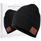 Gorro Bluetooth BORAYDA Merino Wool com Bluetooth 5.2 preto
