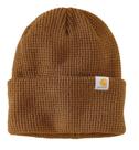Gorro Carhartt de Tricô Waffle Marrom Tamanho Único