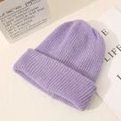 Gorro Casual Feminino Cor De Doces Para O Inverno De Alta Qualidade