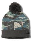 Gorro Columbia Polar Powder II Beanie Cinza/Azul Gorro Columbia Polar Powder II Beanie Cinza/Azul