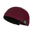Gorro De Algodão Unissex Sem Aba, Cor Sólida, Com Contas, Estilo Hip Hop, Para Ciclismo