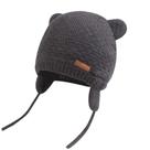Gorro de bebê BAVST Winter com aba de orelha, urso fofo de 0 a 2 anos Gorro de bebê BAVST Winter com aba de orelha, urso fofo de 0 a 2 anos