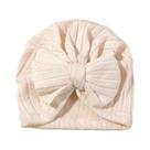 Gorro De Bebê Tricotado Com Laço Fofo Para Meninas, Cor Sólida, Macio, Para Outono, Inverno E Gorro De Bebê Tricotado Com Laço Fofo Para Meninas, Cor Sólida, Macio, Para Outono, Inverno E