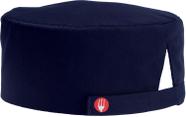 Gorro de Chef Unisex Chef Works Azul Marino Talla Pequeña/Mediana