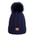 Gorro de inverno Alepo Kids, forrado de lã quente, boné de esqui
