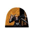 Gorro de inverno Bleach Anime tricotado em algodão quente unissex