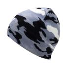 Gorro De Inverno Camuflado Tricotado Quente Para Homens E Mulheres, Boné De Outono