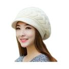 Gorro De Inverno Feminino Quente De Lã Tricotada, Estilo Retrô Para Esqui, Camping, Corrida E Gorro De Inverno Feminino Quente De Lã Tricotada, Estilo Retrô Para Esqui, Camping, Corrida E