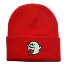 Gorro de inverno Knitted Hat Ghosts Anime para adultos e crianças