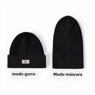 Gorro De Inverno Masculino 2 Em 1 Com Máscara Balaclava, Protetor Facial, Touca De Esqui Tática,