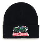 Gorro de Inverno Monster Jam Grave Digger para Recém-Nascido - Preto