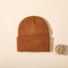 Gorro De Inverno Para Bebê Recém-Nascido Em Cor Sólida, Tricô De Pelúcia, Bonitinho Para Meninos E