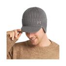 Gorro De Inverno Quente Para Homens E Mulheres Com Forro De Lã, Aba E Protetor De Orelha, Boné De Gorro De Inverno Quente Para Homens E Mulheres Com Forro De Lã, Aba E Protetor De Orelha, Boné De