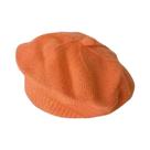 Gorro De Inverno Quente Para Meninas Bebês, Estilo Coreano, Com Flor Tricotada, Cor Sólida, Estilo