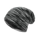 Gorro De Inverno Tricotado Para Mulheres, Listrado, Quente E Macio, Boné De Lã Para Homens