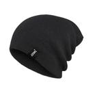 Gorro De Inverno Tricotado Unissex Em Várias Cores Com Etiqueta Decorativa Casual Para Uso Diário Ao