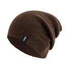 Gorro De Inverno Tricotado Unissex Em Várias Cores Com Etiqueta Decorativa Casual Para Uso Diário Ao