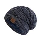Gorro De Inverno Unissex Com Forro De Fleece Quente Para Homens E Mulheres, Boné Casual Tricotado Em Gorro De Inverno Unissex Com Forro De Fleece Quente Para Homens E Mulheres, Boné Casual Tricotado Em