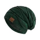 Gorro De Inverno Unissex Com Forro De Fleece Quente Para Homens E Mulheres, Boné Casual Tricotado Em