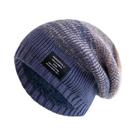 Gorro De Inverno Unissex Com Forro De Pelúcia, Boné Tricotado Estilo Slouchy Para Homens E Mulheres