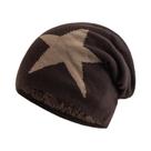 Gorro De Inverno Unissex Com Forro De Pelúcia, Padrão De Cinco Estrelas, Boné Quente Para Esqui Para Gorro De Inverno Unissex Com Forro De Pelúcia, Padrão De Cinco Estrelas, Boné Quente Para Esqui Para