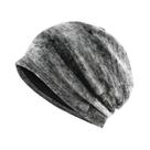 Gorro De Inverno Unissex Quente Com Listras, Estilo Slouchy Com Punho Elástico, Boné Moderno Para