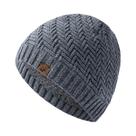 Gorro De Inverno Unissex Tricotado Com Forro De Pelúcia Quente Para Esportes Ao Ar Livre Para Homens