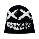 Gorro De Lã Tricotado Com Letras Estilo Hip Hop, Moda De Rua Para Outono E Inverno, Estilo Americano