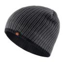 Gorro De Lã Tricotado Grosso Para O Inverno Masculino, Boné De Veludo Quente De Dupla Camada Em Cor