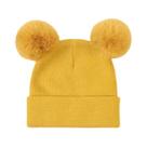 Gorro De Lã Tricotado Para Bebês Recém-Nascidos Com Pompom, Boné Quente Para Meninos E Meninas