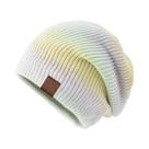 Gorro De Lã Tricotado Para Mulheres, Quente E Colorido, Com Gradiente De Cores, Gorro Espesso Para Gorro De Lã Tricotado Para Mulheres, Quente E Colorido, Com Gradiente De Cores, Gorro Espesso Para