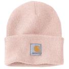 Gorro de Malha Carhartt com Punhos - Cor Ash Rose/Marshmallow Marl