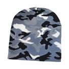 Gorro De Malha Com Bloco De Cores Camufladas, Quente, Estilo Hip Hop, Moda De Rua, Outono Inverno,