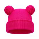 Gorro De Malha Quente Para Bebês Meninos E Meninas, Acessórios Infantis De Cor Sólida Para Outono E Gorro De Malha Quente Para Bebês Meninos E Meninas, Acessórios Infantis De Cor Sólida Para Outono E