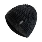Gorro De Malha Unissex Com Forro De Pelúcia, Quente E Estiloso Para Outono E Inverno, Para Mulheres
