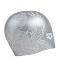 Gorro de Natación Arena Sirene de Silicona Plateado Elástico Talla Única