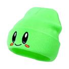 Gorro De Tricô Com Bordado Em Cores Candy, Estilo Casual E À Prova De Frio Para Mulheres E Homens